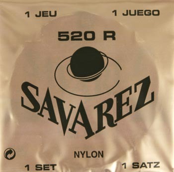 인천 서구/클래식기타줄/사바레즈(Savarez) Red Card Set 520R(High tension)