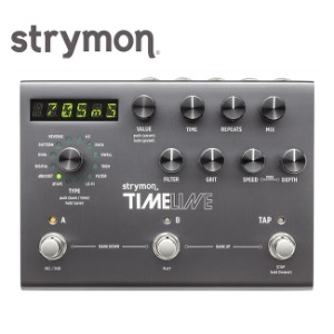 스트라이몬 타임라인 딜레이 Strymon - TimeLine 9v 300ma 어댑터 사용 가능 (미포함)
