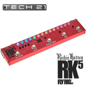 Tech21 - Richie Kotzen Fly Rig RK5 (V2) 리치 코젠 플라이릭 어댑터 포함 (9V 300mA)