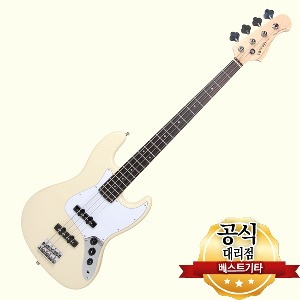 투맨 베이스기타 TJB-120(OWH) 입문용 일렉 재즈 베이스 기타 TWOMAN