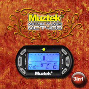 뮤즈텍(Muztek) MCT-400 클립형 메트로튜너