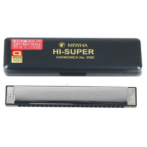 미화 Hi Super 2000 하모니카(C key) 24H/ 케이스포함