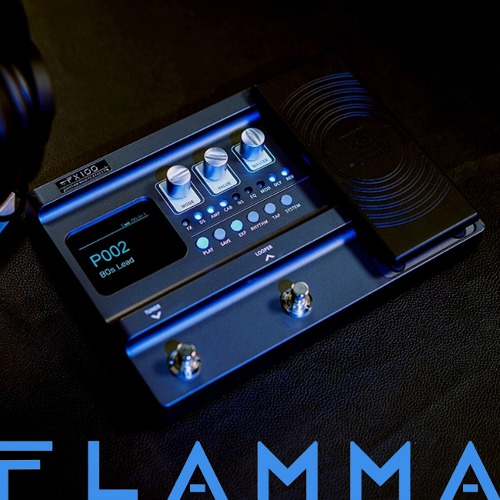 Flamma - FX100 모델링 기타 멀티 이펙터 아답터포함