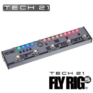 Tech21 - Fly Rig 5 (V2) 플라이릭 아날로그 멀티이펙터 어댑터 포함 (9V 300mA)