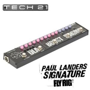 Tech21 - Paul Landers Fly RIg PL1 폴 랜더스 플라이릭 (람슈타인)어댑터 포함 (9V 300mA)