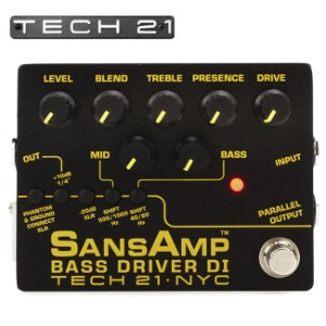 Tech21 SansAmp Bass Driver DI (Ver.2) 베이스 드라이버 앰프