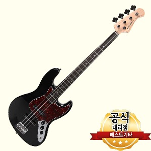 투맨 베이스기타 TJB-120(MBK) 입문용 일렉 재즈 베이스 기타 TWOMAN