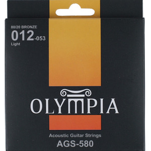 인천 서구/통기타줄/올림피아(Olympia)AGS580 Bronze80/20/어쿠스틱기타스트링(012-053)