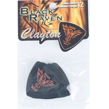 인천 서구 통기타 피크/Clayton Black Raven Rounded Triangle 0.5mm 12개(BRT50/12)